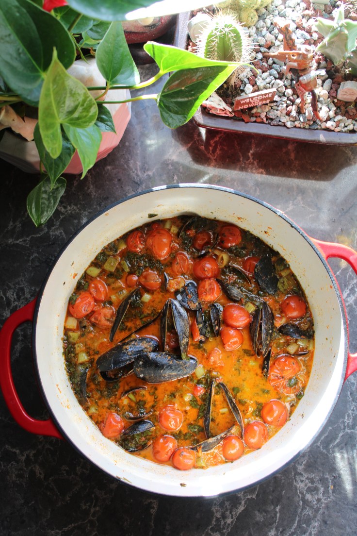 Interlude: Mussels in Harissa&nbsp;Broth